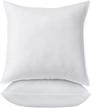 pillow inserts set hypoallergenic decorative logo