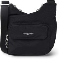 👜 stylish and functional baggallini criss cross travel crossbody women's handbags & wallets: the perfect travel companion logo