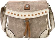 women's leather crossbody shoulder messenger handbags: handbags & wallets logo