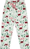 👖 north 15 holiday pajama pants 1215 des4 l: a cozy choice for men's clothing and sleep & lounge logo