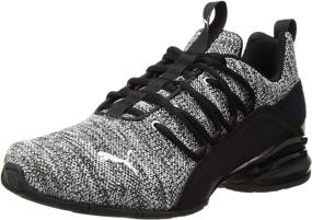 img 4 attached to Stylish PUMA Axelion Sneaker Black Quiet Shade: Men's Shoe and Fashion Sneaker Options