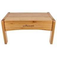 🌿 discover the growing up green bamboo step stool: an eco-friendly and stylish solution! logo