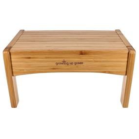 img 4 attached to 🌿 Discover the Growing Up Green Bamboo Step Stool: An Eco-Friendly and Stylish Solution!