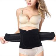 postpartum waist trimmer belt: postnatal recovery support girdle belt for post pregnancy, special belly support, weight loss slimming belt, abdominal trimmer band, abdomen binder for after birth логотип