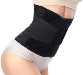 img 3 attached to Postpartum Waist Trimmer Belt: Postnatal Recovery Support Girdle Belt for Post Pregnancy, Special Belly Support, Weight Loss Slimming Belt, Abdominal Trimmer Band, Abdomen Binder for After Birth