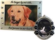 keepsake pet memorial picture frame gift set for dogs or cats - ideal remembrance and healing gift in times of loss logo