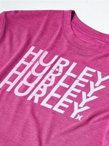 img 2 attached to Футболка в графическом стиле для девочек Hurley X Large 👚 - Стильные топы, футболки и блузки для девочек