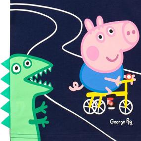 img 1 attached to Adorable Peppa Pig Boys George T-Shirt - Perfect Addition to Boys' Clothing Collection