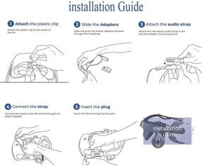 img 1 attached to 🎮 Набор адаптеров Oculus Quest 2 Gen для подключения к Vive Deluxe Audio Strap - 3D-печать в прочном белом цвете.