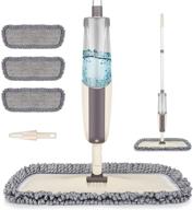 🧹 mexerris microfiber spray mop: versatile floor cleaning solution with 360° rotatable head and refillable bottle logo