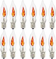 pallerina flicker shaped flickering candelabra logo