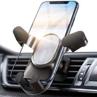 🚗 torras ultra quick auto clamping car phone holder mount: secure air vent phone holder for iphone 12, galaxy s20 & more logo