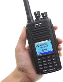 img 3 attached to Усовершенствованное MD-UV390 Водонепроницаемое IP67 Двухдиапазонное VHF/UHF Цифровое радио DMR - 150-174 / 450-480 МГц, в комплекте USB-кабель