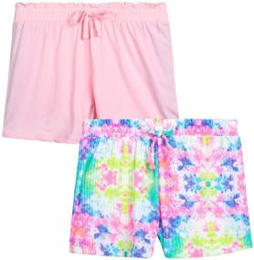 img 4 attached to 🩳 One Step Up Active Shorts: Trendy Girls' Clothing for Active Lifestyles