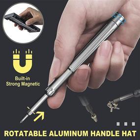 img 1 attached to 🔧 Longmate 50 in 1 Precision Screwdriver Set: Premium Magnetic Tool Kit for Mobile Phone & Electronics Repair