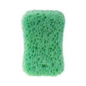 img 2 attached to 🛁 Ultimate Bath Sponge Trio: Exfoliating Shower Sponges Pack for Optimal Cleaning and Gentle Body Scrub