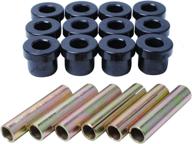 🔧 high-quality podoy leaf spring bushing kit for ezgo txt and medalist golf carts (94+), gas and electric – replacement 70291-g01, 70289-g02, 12-006 (12 bushings + 6 sleeves) logo