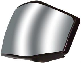 img 1 attached to 🚗 CIPA 01600 Зеркало Vision 180°: Повысьте свою безопасность с черной отделкой