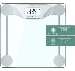 img 4 attached to Digital Body Weight Bathroom Scale with BMI Calculation, Accurate Weight Measurements, Large Backlight Display and Step-On Technology up to 400 Pounds