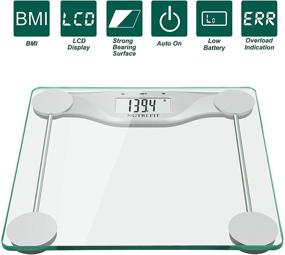 img 3 attached to Digital Body Weight Bathroom Scale with BMI Calculation, Accurate Weight Measurements, Large Backlight Display and Step-On Technology up to 400 Pounds