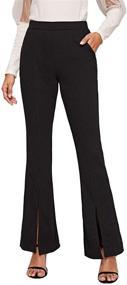 img 4 attached to 👖 Elastic Stretch Casual Girls' Clothing in Pants & Capris - WDIRARA (11-12 Years)