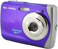 📸 bell + howell wp7 16 mp waterproof digital camera: capture hd video anywhere in purple! logo
