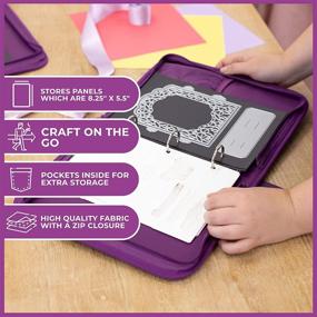 img 3 attached to 🗂️ Crafter's Companion Small Die Cut & Stamp Storage Folder - Organize your Craft Supplies