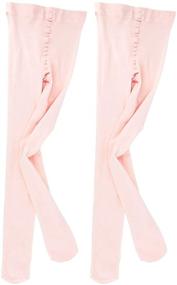 img 2 attached to Girls' Clothing: Daydance 👧 Convertible Transition Tights - 110-125Cm