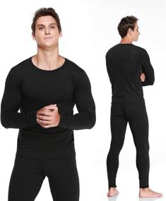 img 2 attached to JZCreater Thermal Underwear Winter Bottom