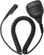 🎤 amasu shoulder mic replacement: compatible with motorola xpr3000 xpr3300 xpr3500 series logo