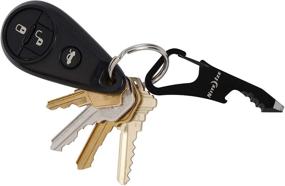 img 1 attached to 🔑 Nite Ize DoohicKey ClipKey Key Tool - Black: The Ultimate Key Accessory and Multi-Tool