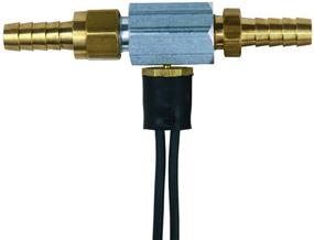 img 1 attached to 🔥 In-Line Fluid Thermostat - Derale 13021, -6AN x -6AN