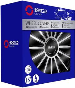 img 1 attached to Sparco Covers Torino 15 Inch Silver