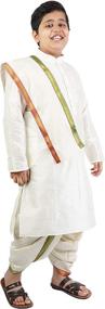 img 2 attached to 👦 Crocon Ethnic Festive Boys' Traditional Indian Clothing