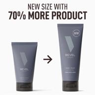 🪒 bevel men's shaving cream - enriched with vitamin e & aloe vera, moisturizing shave cream, 3.4 fl. oz. logo