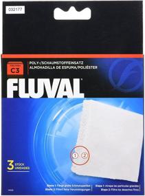 img 2 attached to Fluval C3 Poly Foam Pad - 3-Pack: Superior Filtration for Perfect Aquarium Conditions