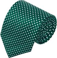 jacob alexander polka print dotted men's accessories логотип