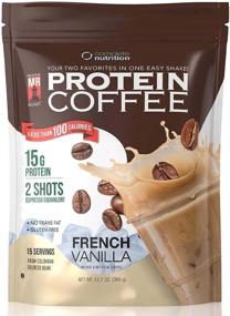 img 4 attached to Maine Roast French Vanilla Protein Coffee: 15g Protein, 2g Carbs, Zero Sugar, Keto Friendly (15 Servings)