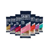 shanti balance: multi flavor variety pack with 12-17g plant based protein - boost immunity and performance with organic gluten free superfood - 7 count logo