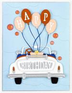 🏎️ spellbinders papercrafts spellbinder etch die sunday driv, metal logo