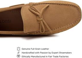 img 2 attached to Allonsi Genuine Leather Handcrafted Lightweight Men's Shoes