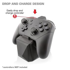 img 2 attached to 🎮 Nintendo Switch Nyko Charge Block Pro - Controller Charging Station with Patented Charge Dongle and Micro-USB/AC Power Cord Included