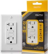 faith tamper resistant receptacles self test interrupter logo