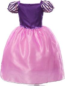 img 2 attached to Deluxe Princess Costume for Girls - Rapunzel-inspired