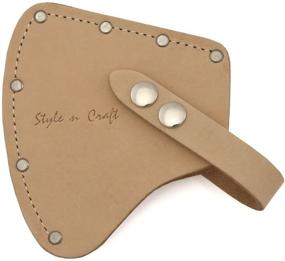 img 1 attached to 🪓 Protect and Carry Your Camper's Axe with Style N Craft 94-027 Axe Head Sheath