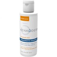 kenkoderm psoriasis therapeutic shampoo - 3% salicylic acid, 4 oz, 1 bottle, dermatologist developed, fragrance and color free logo