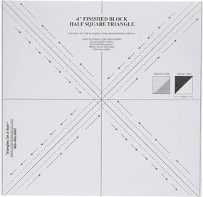 img 4 attached to Triangles Roll Half Square 4