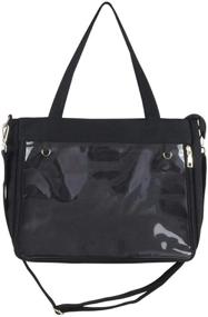 img 3 attached to Japanese Harajuku Shoulder Crossbody Transparent Women's Handbags & Wallets in Shoulder Bags