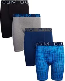 img 4 attached to BUM Equipment Boys' Performance Dry Fit Compression Clothing and Active Gear