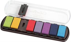 img 1 attached to CLEARSNAP Colorbox Fluid Chalk Paintbox Inkpad - Primary Pastel Shades (8 Colors Per Pad)